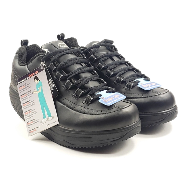 skechers shape ups slip resistant shoes